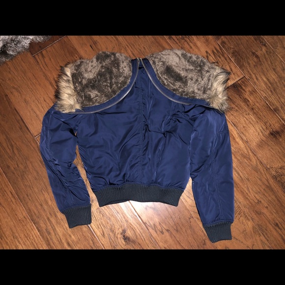 Puffer Jacket NAVY - Picture 1 of 3